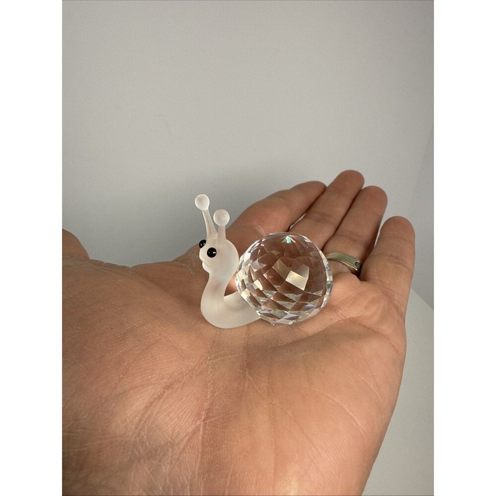 Swarovski Crystal Figurine Snail 7648 NR 030 - No Box